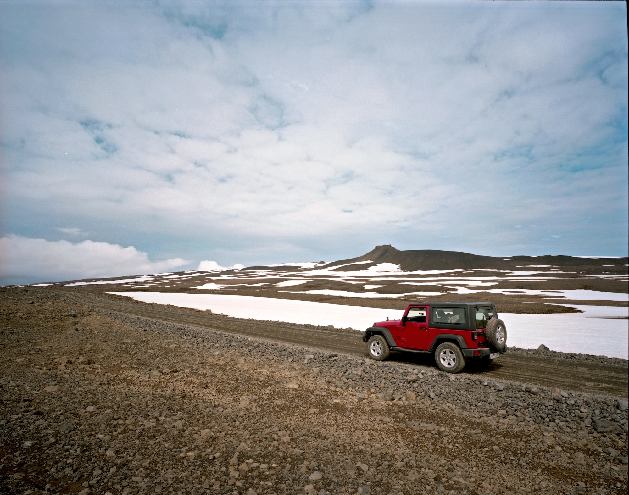 F550, Þórisjökull, West Iceland