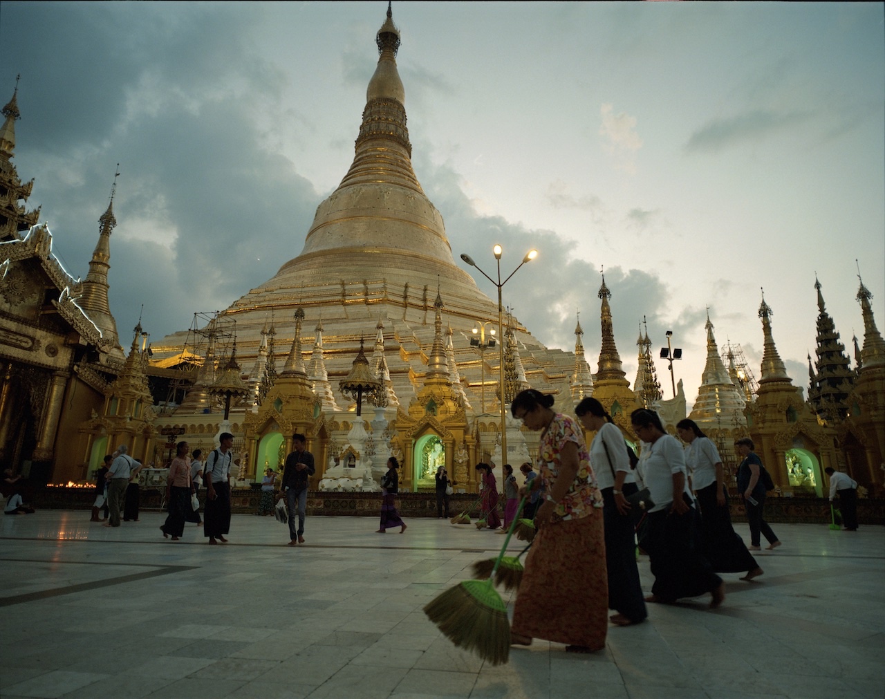 Myanmar, Yangon, Shwedagon Paya