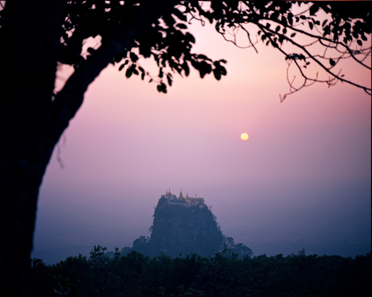 Myanmar, Mount Popa, Popa Taung Kalat Temple