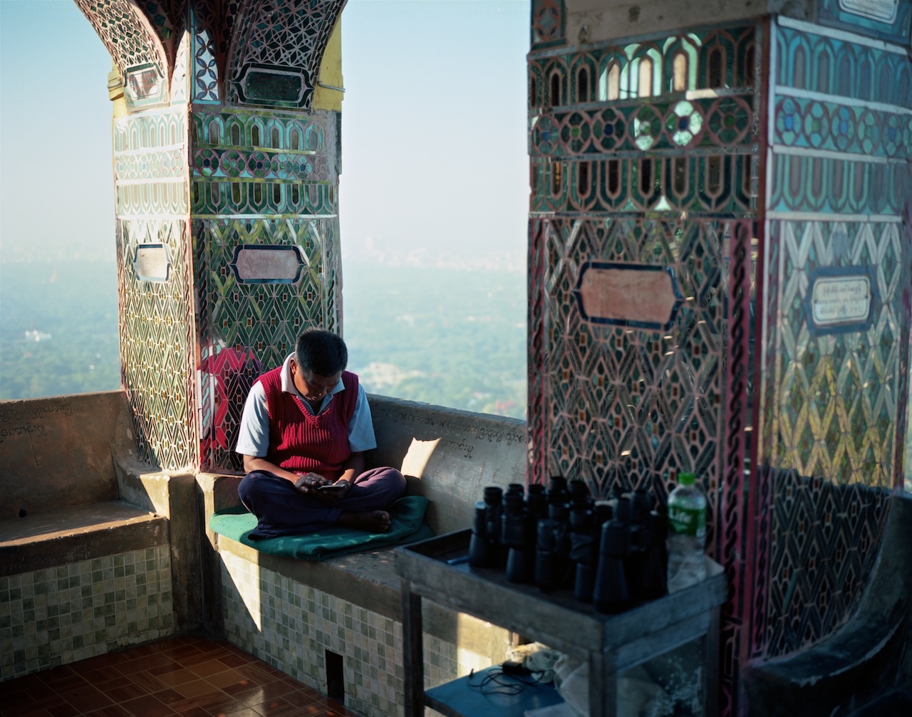 Myanmar, Mandalay, Mandalay Hill