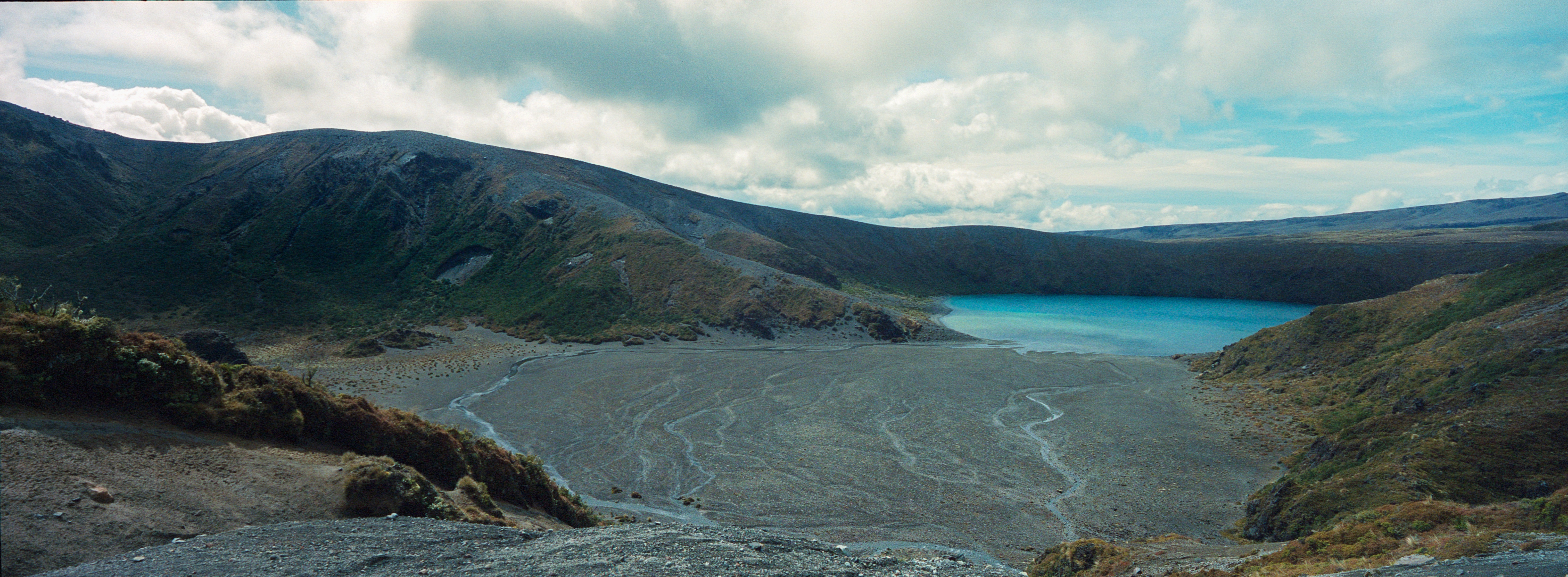 Lower Tama Lake, Tongariro National Park, Ruapehu District, North Island