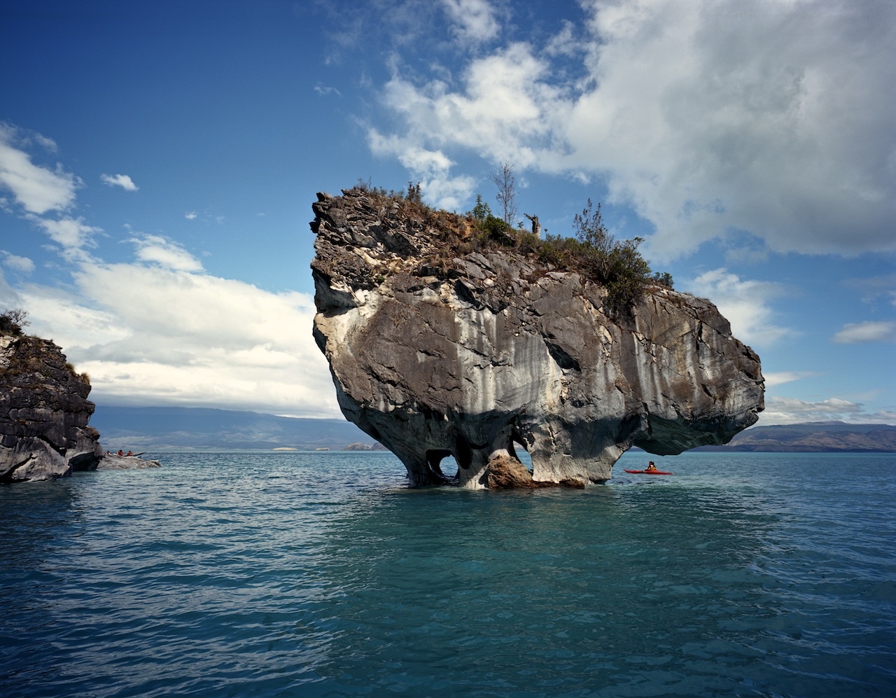 Chile, Northern Patagonia, Lago General Carrera, Cappilla de Marmol